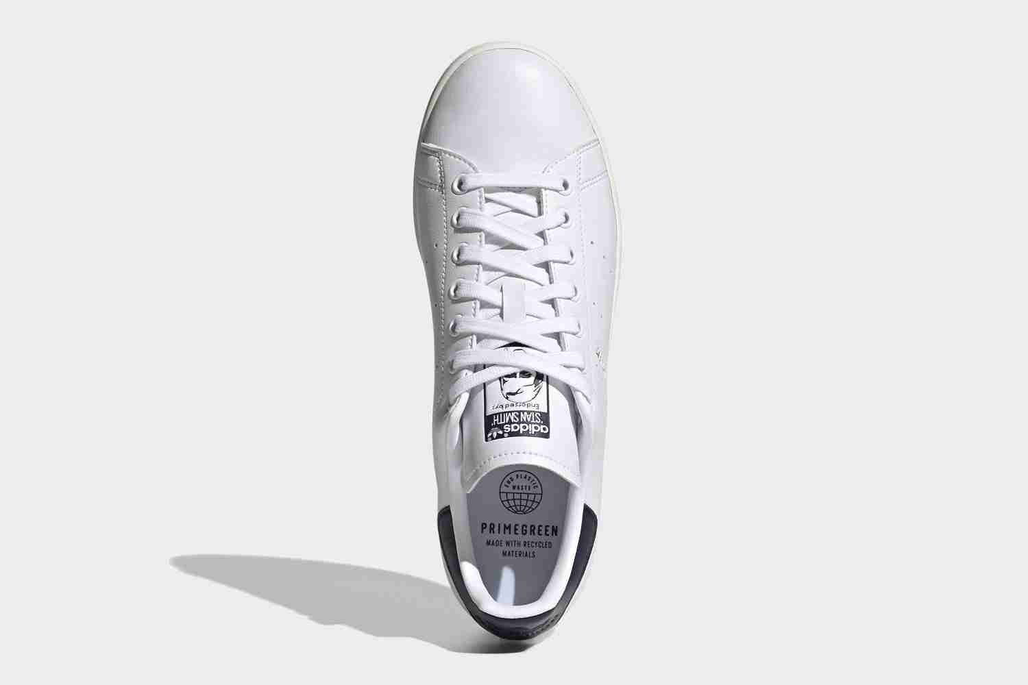 Adidas Stan Smith Vegan Footwear White/Collegiate Navy-Green